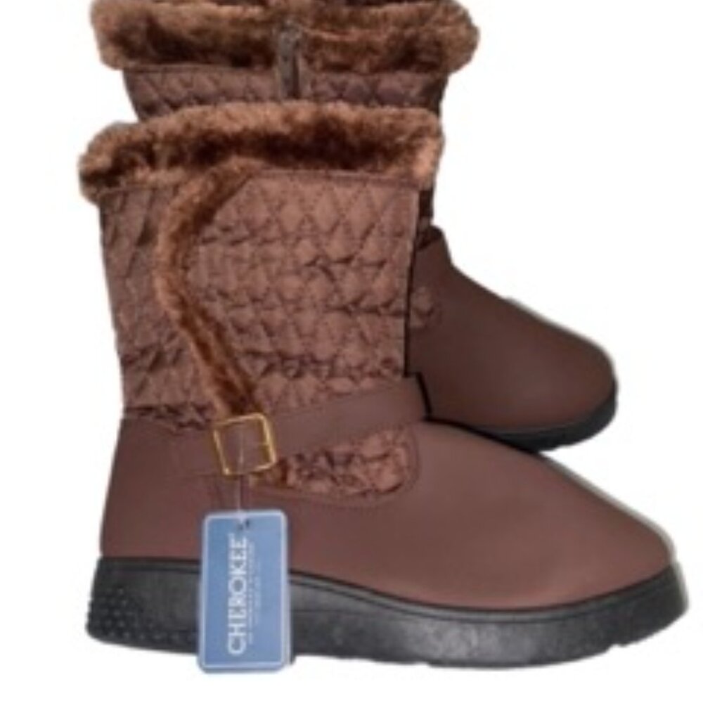 Cherokee Women's Brown Winter Boot Style CLB-183-VW-BR Size 6